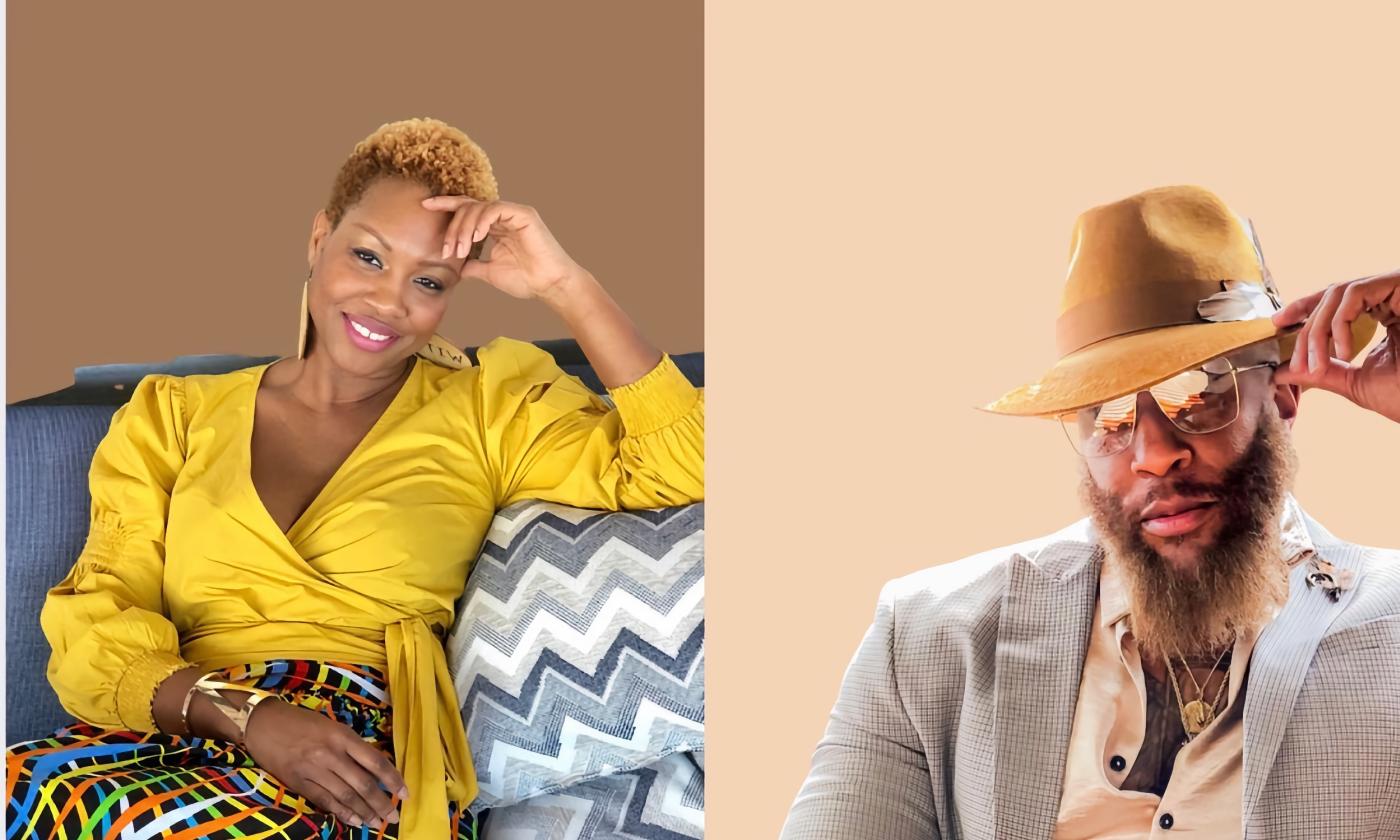 A collage of Akia and Jerome, performers at Romanza 2026