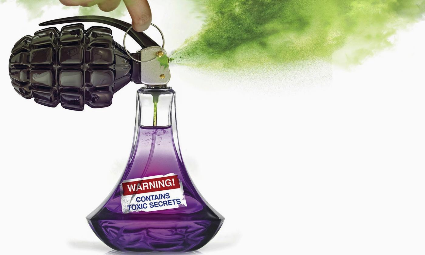 The cover photo of the documentary "Stink!"