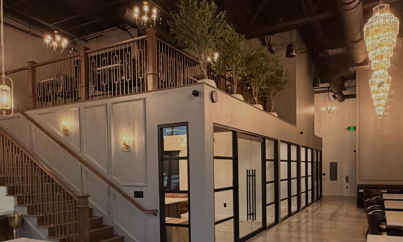 The indoor space at House of Coffee