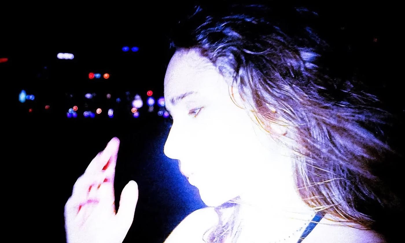 A close-up of the young artist, Vane Light