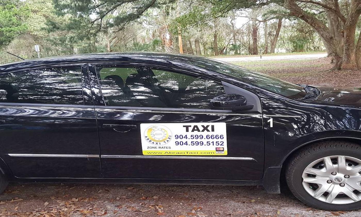 Abraxi Taxi is available for rides in St. Augustine, FL
