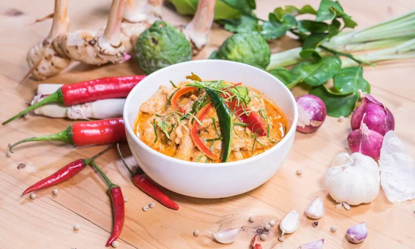 A bowl of curry from Ayara Thai Sushi, one of the restaurants open on Christmas Day in St. Augustine.