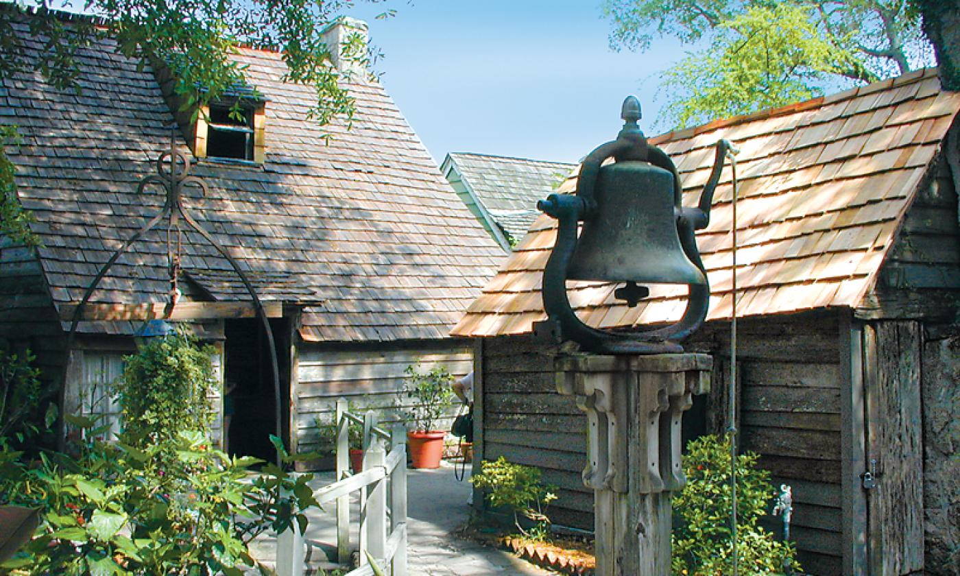 The Oldest Wooden Schoolhouse in the country is in St. Augustine.