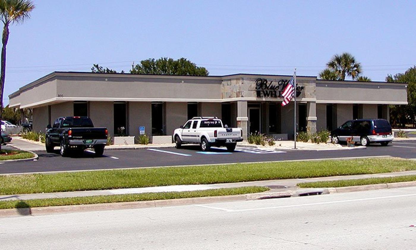 The Blue Water Jewelry store, on Anastasia Island in St. Augustine.