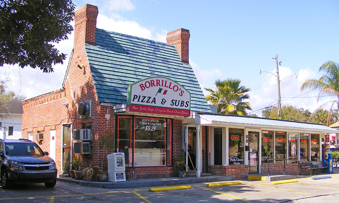 Borrillo's Pizzeria and Beer Garden on San Marco in St. Augustine.