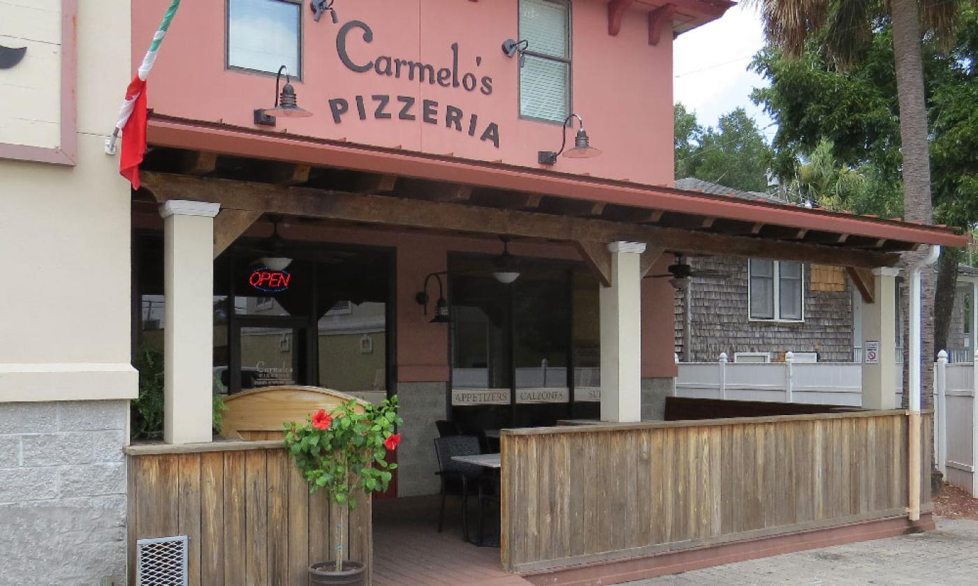 Carmelo's Pizzeria offers New-York-style pizza made from scratch in St. Augustine, FL.