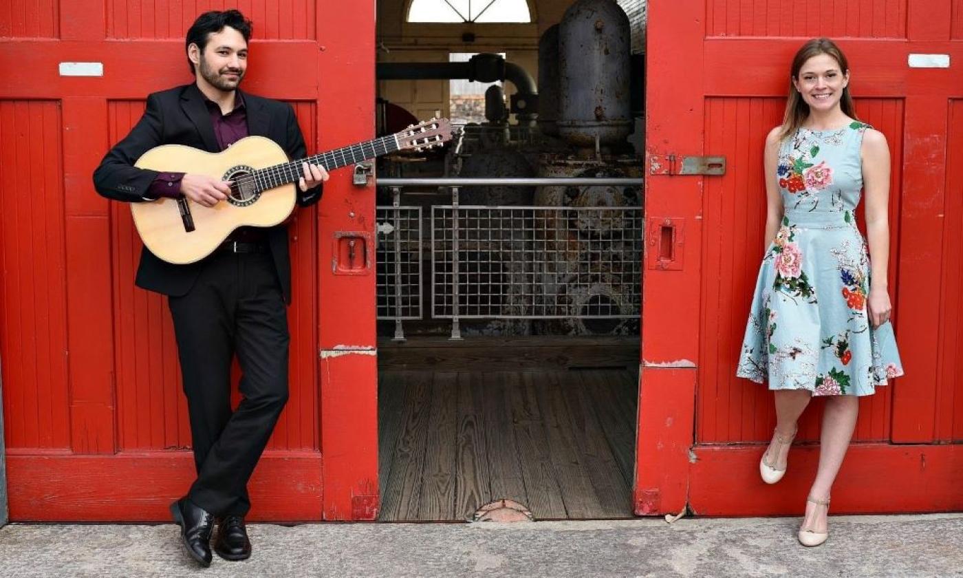 Soprano Keri Lee Pierson and classical guitarist Christopher Schoelen, the Deux Saisons, will perform at Ancient City Baptist Church. 