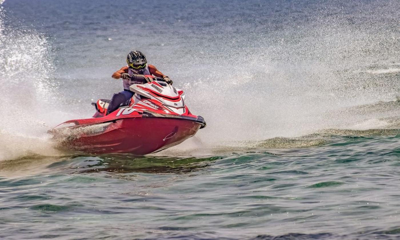 Watercross racers compete for more than $150,000 in prizes.