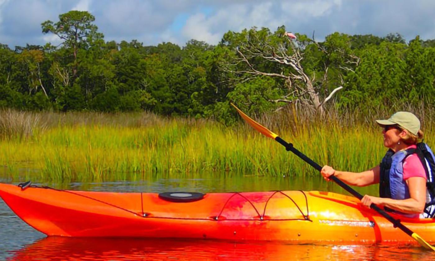 St. Johns County Park Naturalists will lead four guided kayak tours through Durbin Creek in January.