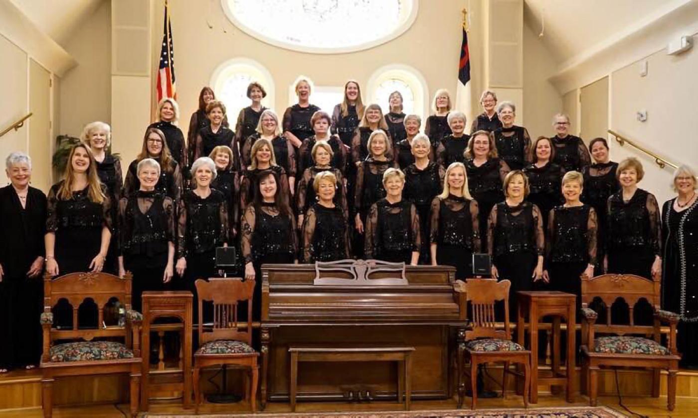 The North Florida Women’s Chorale will perform a recital at Ancient City Baptist Church on Saturday, May 7, 2022.