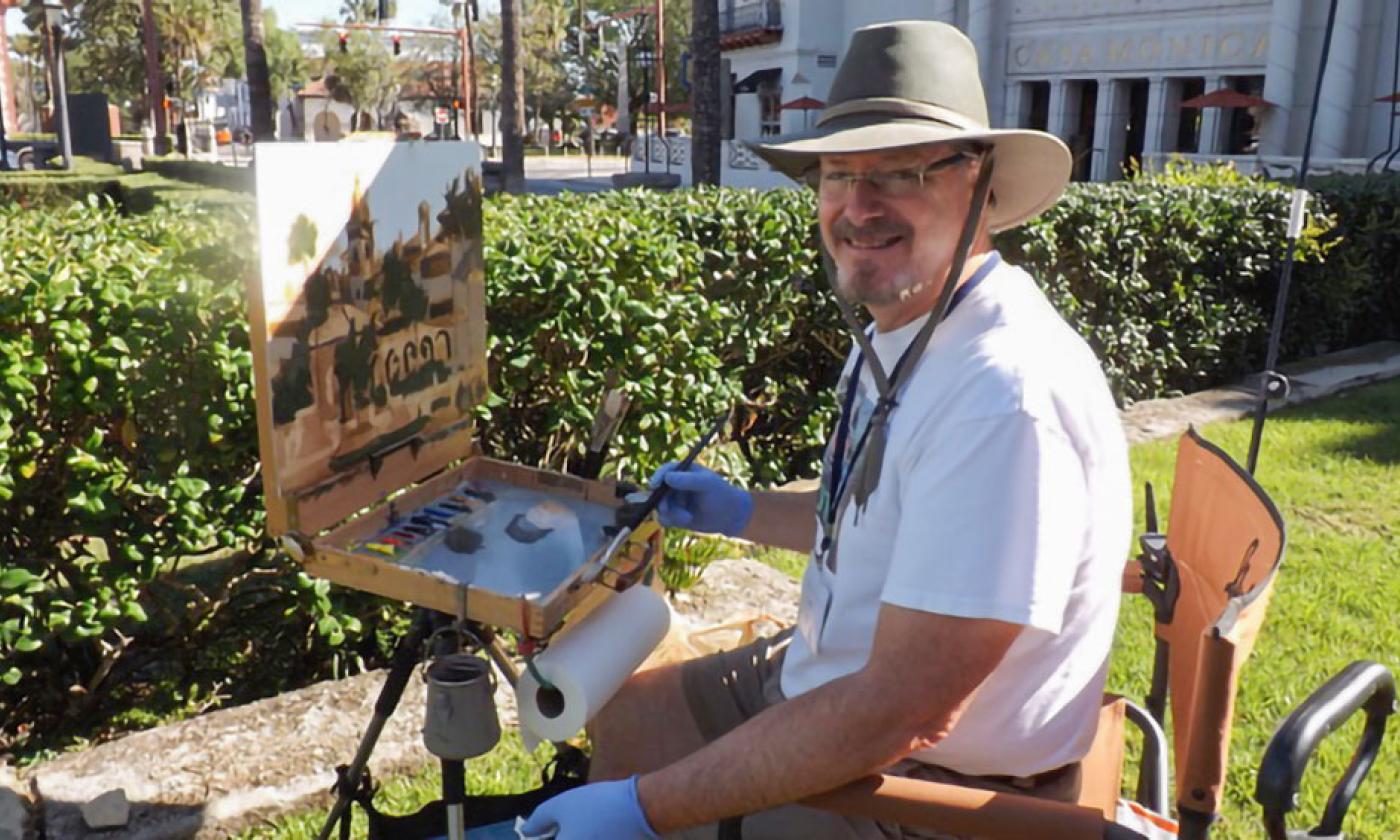 The 5th Annual St. Augustine Plein Air Paint Out will culminate in an art exhibit at the St. Augustine Art Association May 7, 2021. 