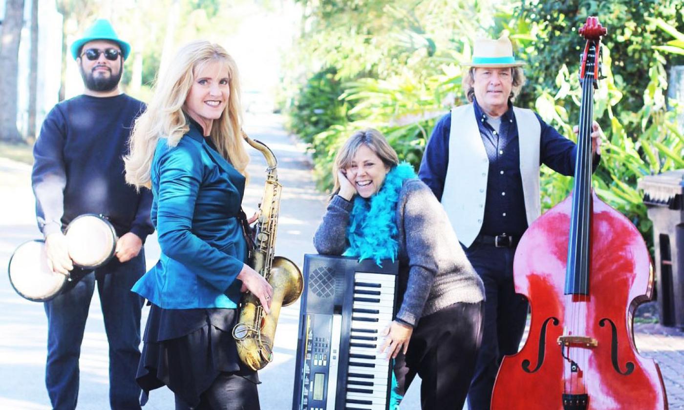 The Teal Cabana Club Band bring their chill, jazzy sound to the Romanza Festivale in St. Augustine.