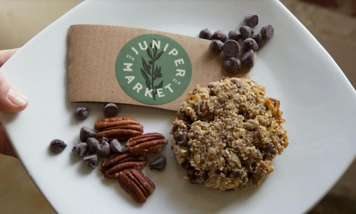 It's always the right time for a Happy Trails Cookie from Juniper Market in St. Augustine.
