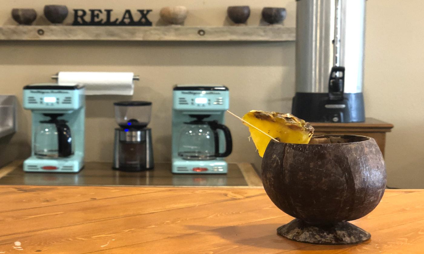 A cup of Kava at Green Turtle Kava Bar in St. Augustine.