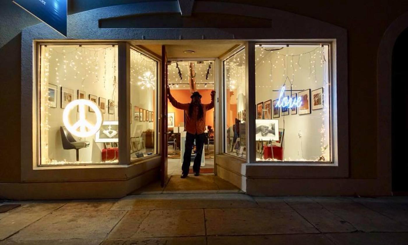 Entrance of One Forty-Four Gallery