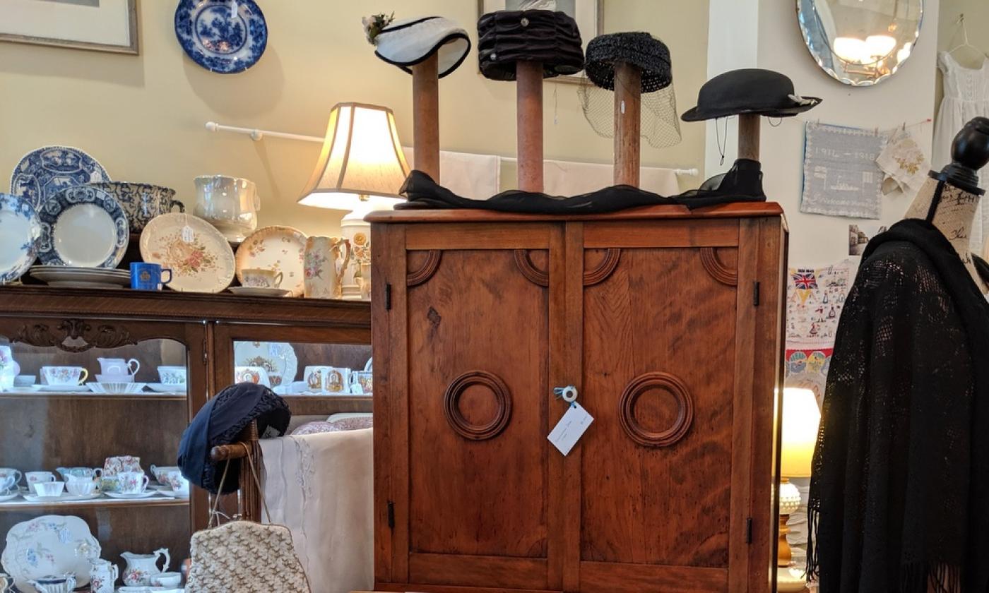 The Linen Room brings vintage antiques, china, and linens from England to shoppers in St. Augustine.