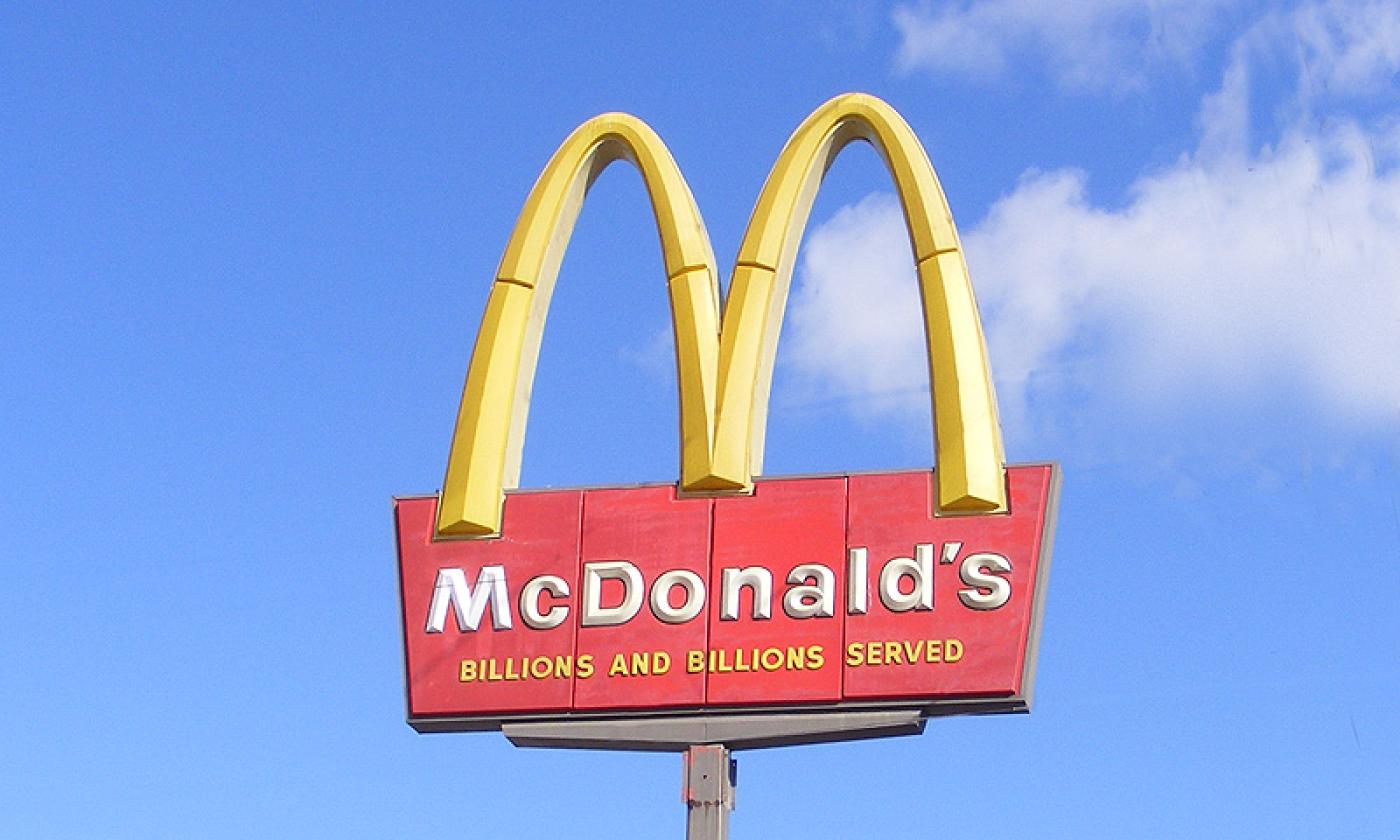 McDonald's sign with iconic Golden Arches
