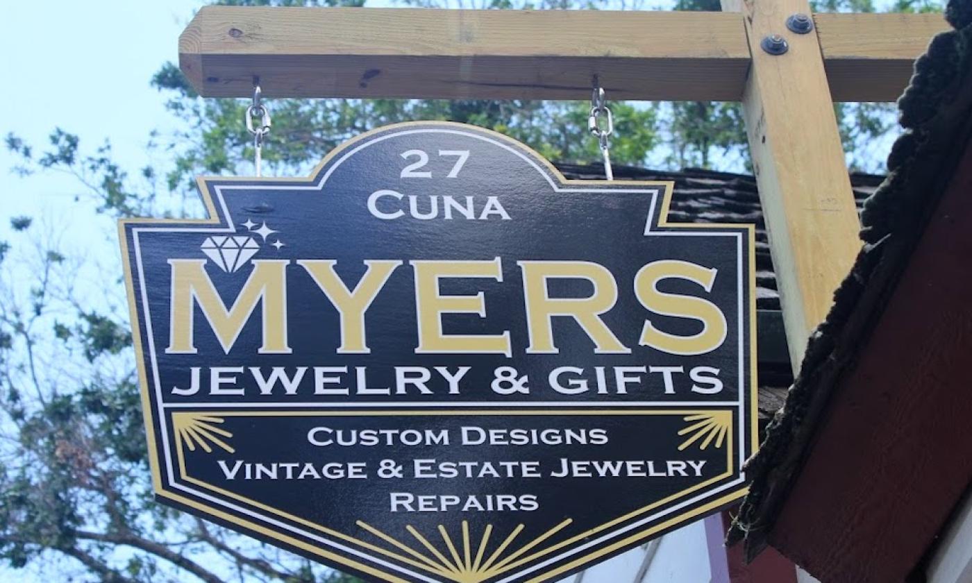 Myers Jewelry and Gifts in historic St. Augustine, Florida.