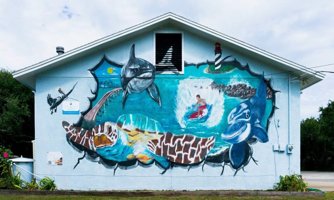 North Shore Community Center in Vilano Beach, St. Augustine.