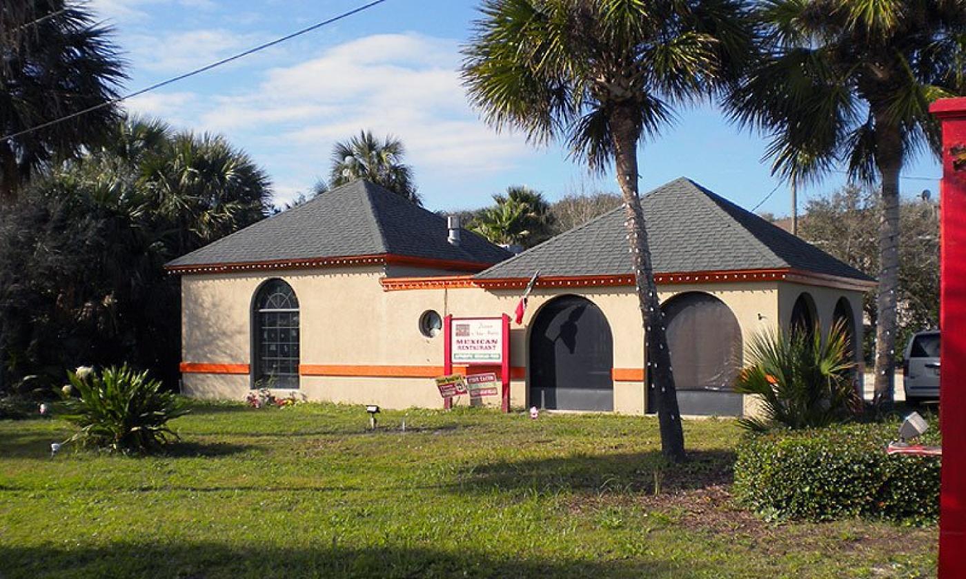 The restaurant of Playa Choc-Mool in St. Augustine.
