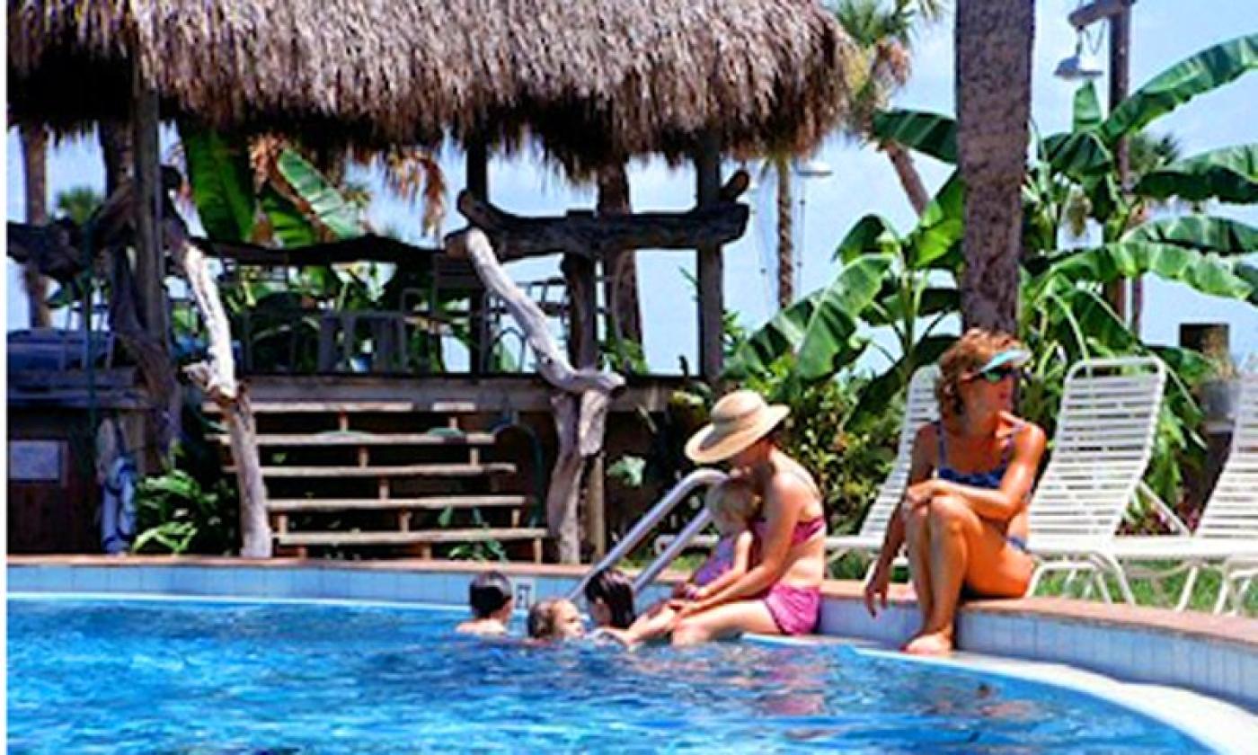 Conch House Marina Resort in St. Augustine offers a large, refreshing pool.