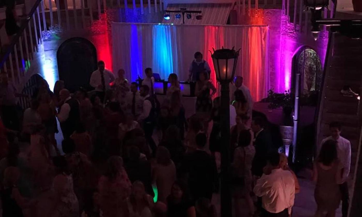 Pro Show DJ performing at a Wedding in St. Augustine