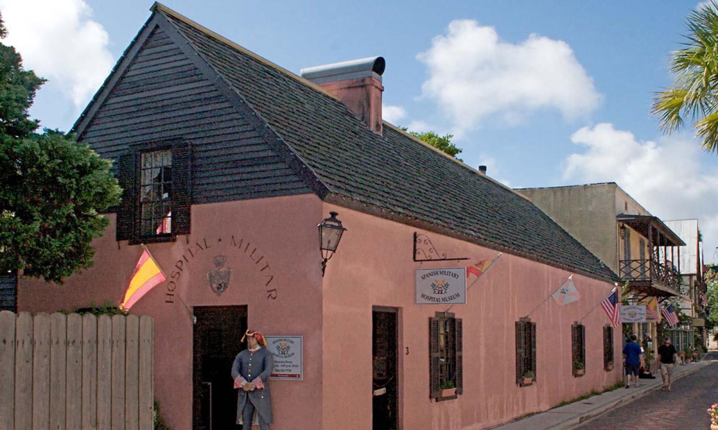 The Spanish Military Hospital Museum gives visitors a glimpse into medical practices during the Colonial Spanish Period in St. Augustine.