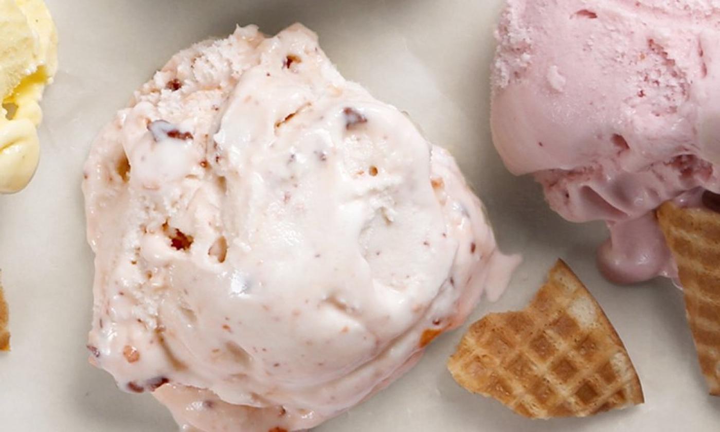 Up close Ice cream cone from Smiley Berry