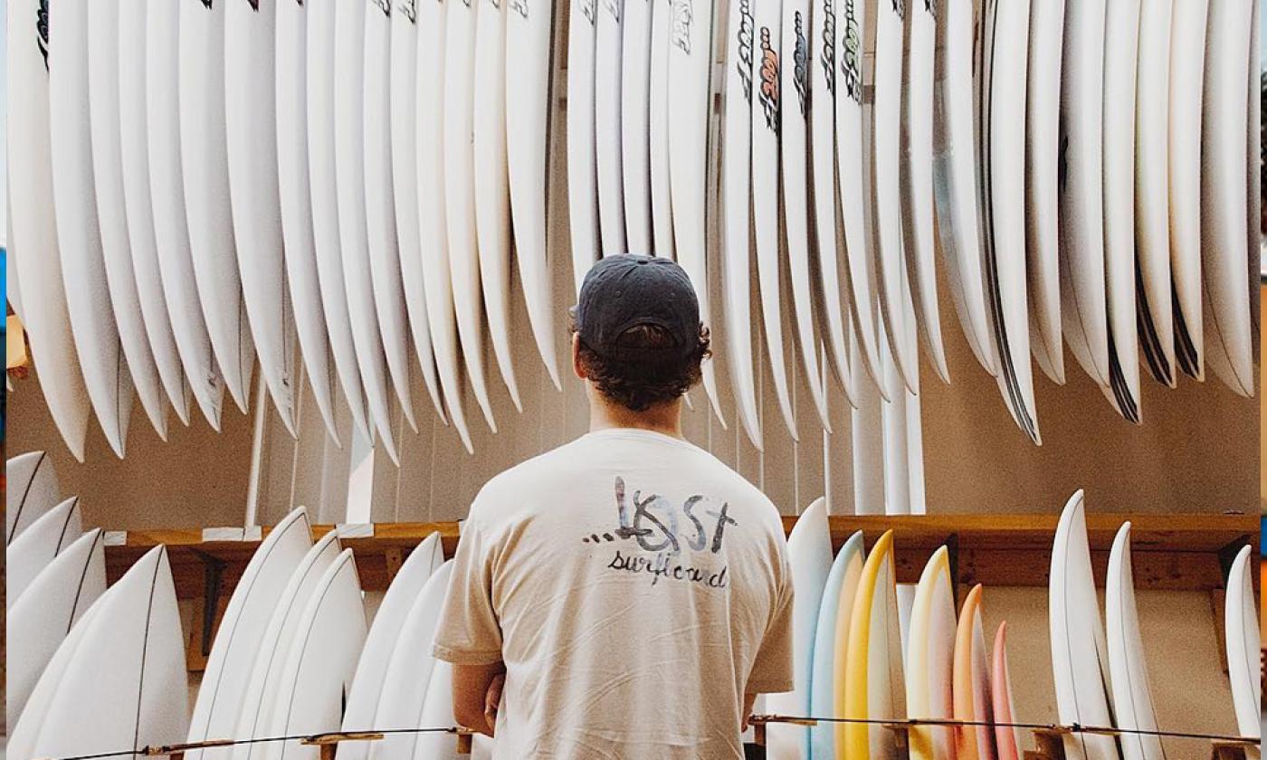 Surf Station surfboards in St. Augustine