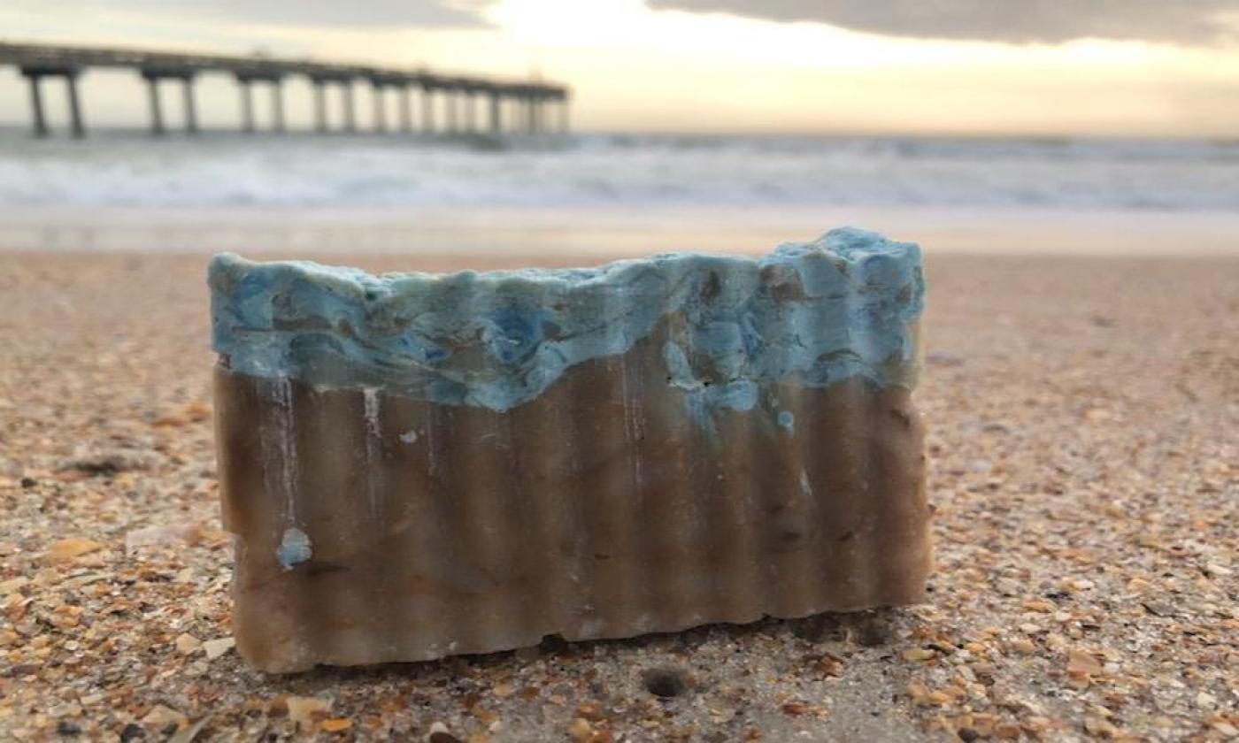 Beach inspired soap from St. Augustine Soap in St. Augustine, FL.