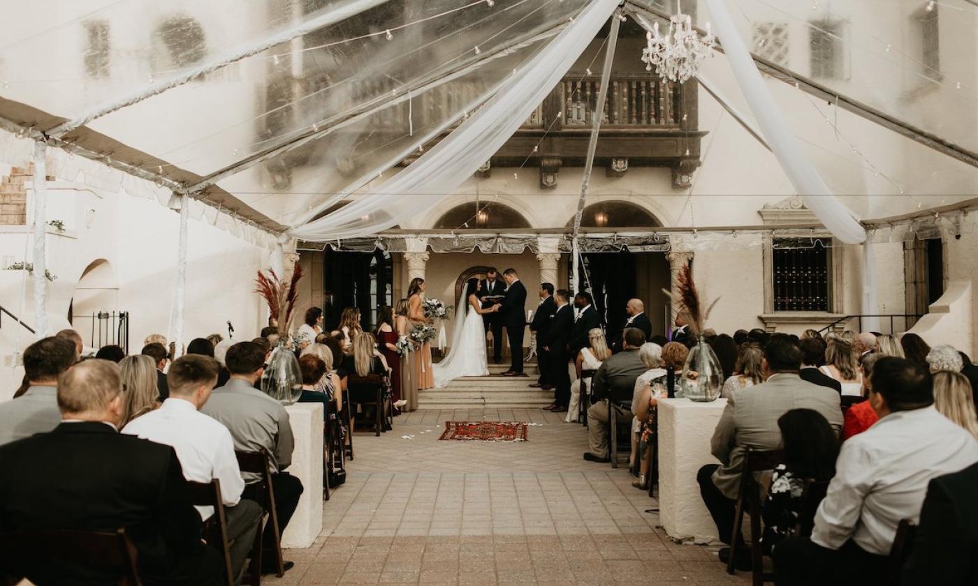 A St. Augustine wedding shot by Stefanie Keeler Photography.