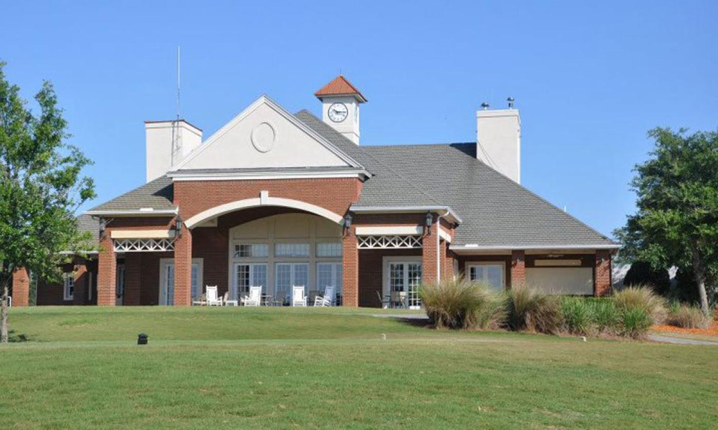 The clubhouse at the Golf Club South Hampton, north of St. Augustine.