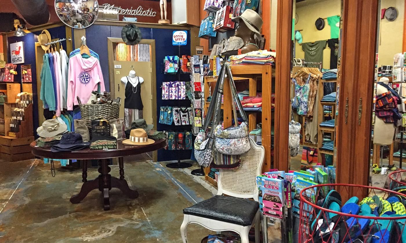 Inside Materialistic in St. Augustine's Uptown neighborhood.