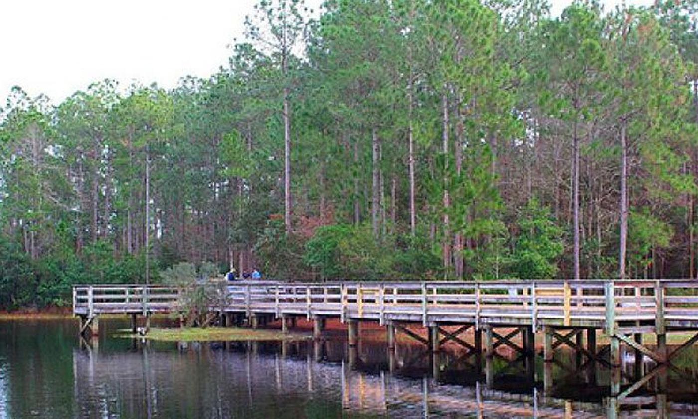 St. Augustine's Treaty Park fishing pier.