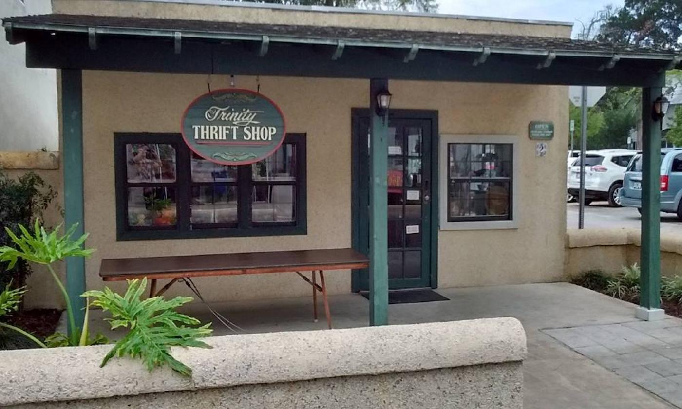 Trinity Episcopal Parish Thrift Shop in historic St. Augustine, FL.