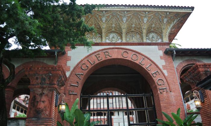 Flagler College front entrance in St. Augustine