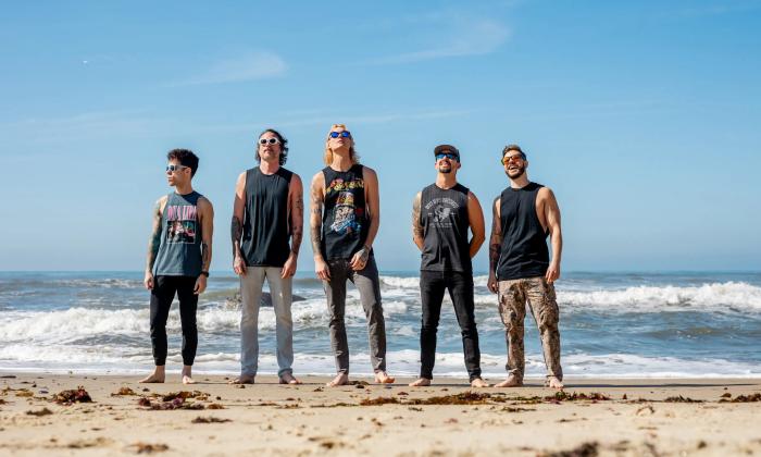 guys on the beach