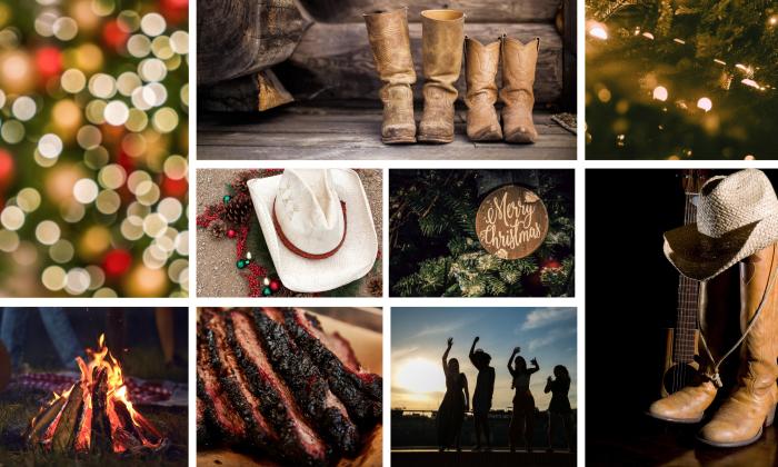 The western Christmas festivities at Wesley Wells Farms