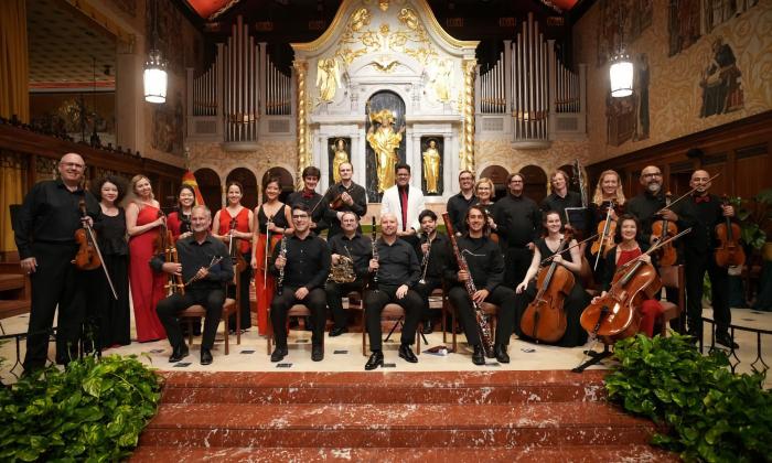 The St. Augustine Musical Festival orchestra