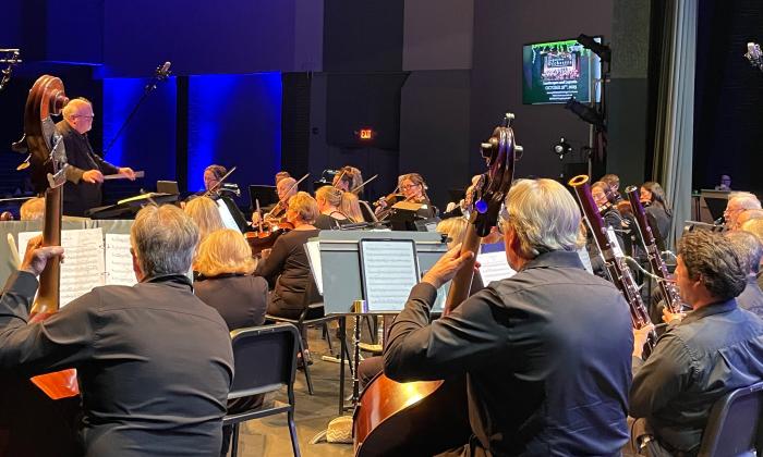 The St. Augustine Orchestra performing