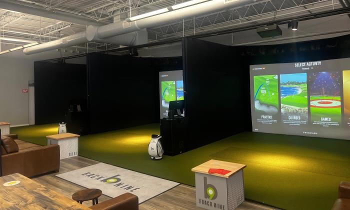 Multiple bays at Back Nine Golf