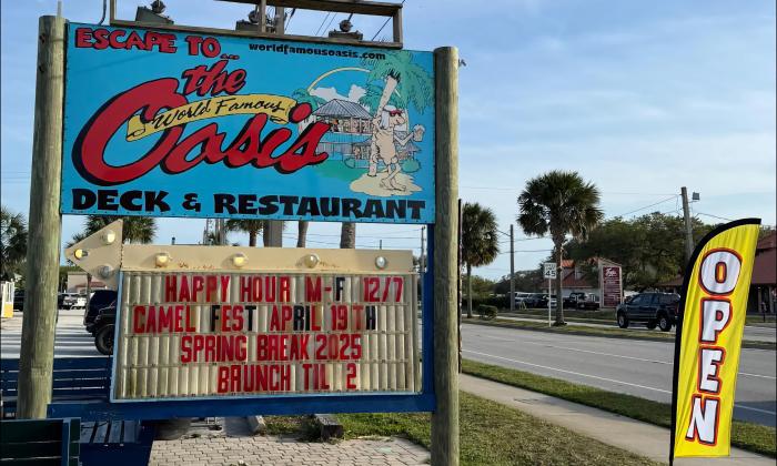 The World Famous Oasis Restaurant and Deck