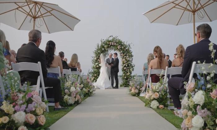 A wedding ceremony
