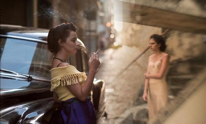 The two sisters from "The Invisible Life of Eurídice Gusmão"
