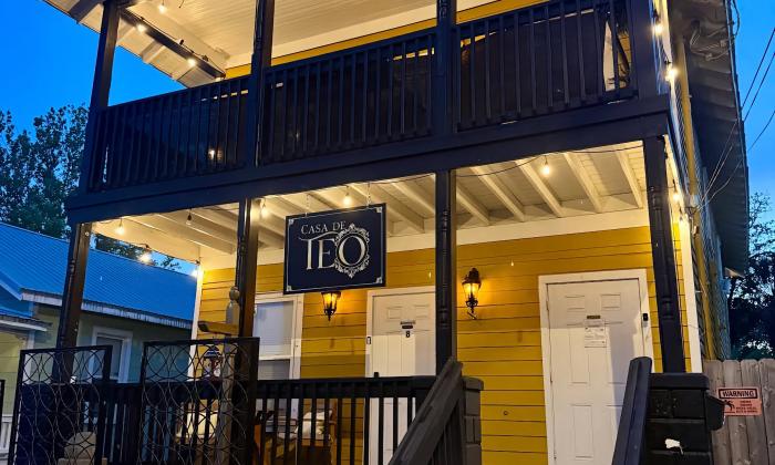 The exterior of Casa de Tio