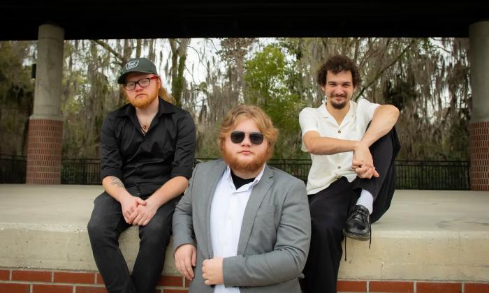 The band Last Resort posing