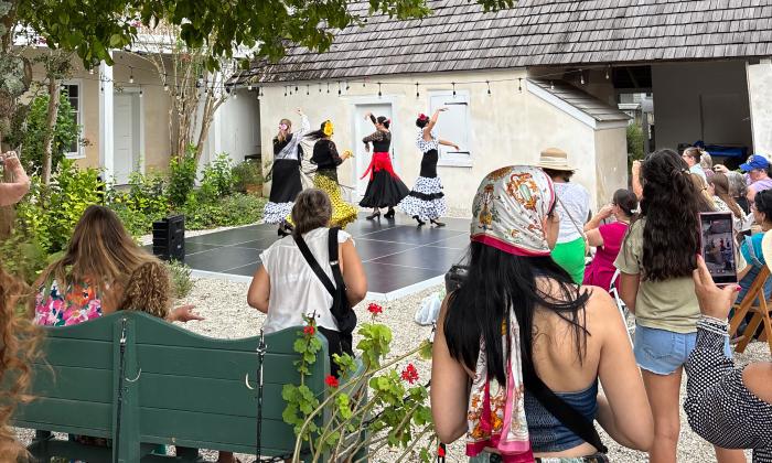 Flamenco dancers at Ximenez-Fatio House
