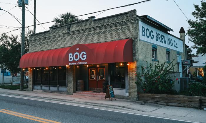 The exterior of Bog Brewing