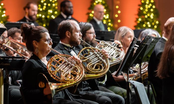 The First Coast Wind Symphony performing live