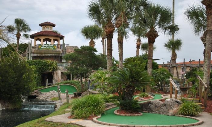 Fiesta Falls Miniature Golf in St. Augustie Beach, FL